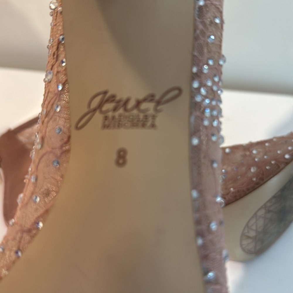 Pink heels Badgley Mischka Jewel - Picture 5 of 5